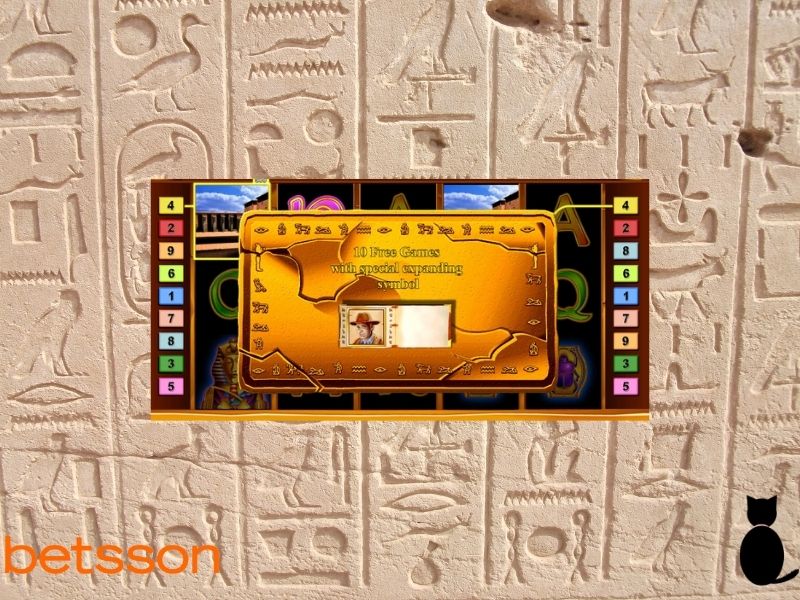 Las reglas del slot egipcio